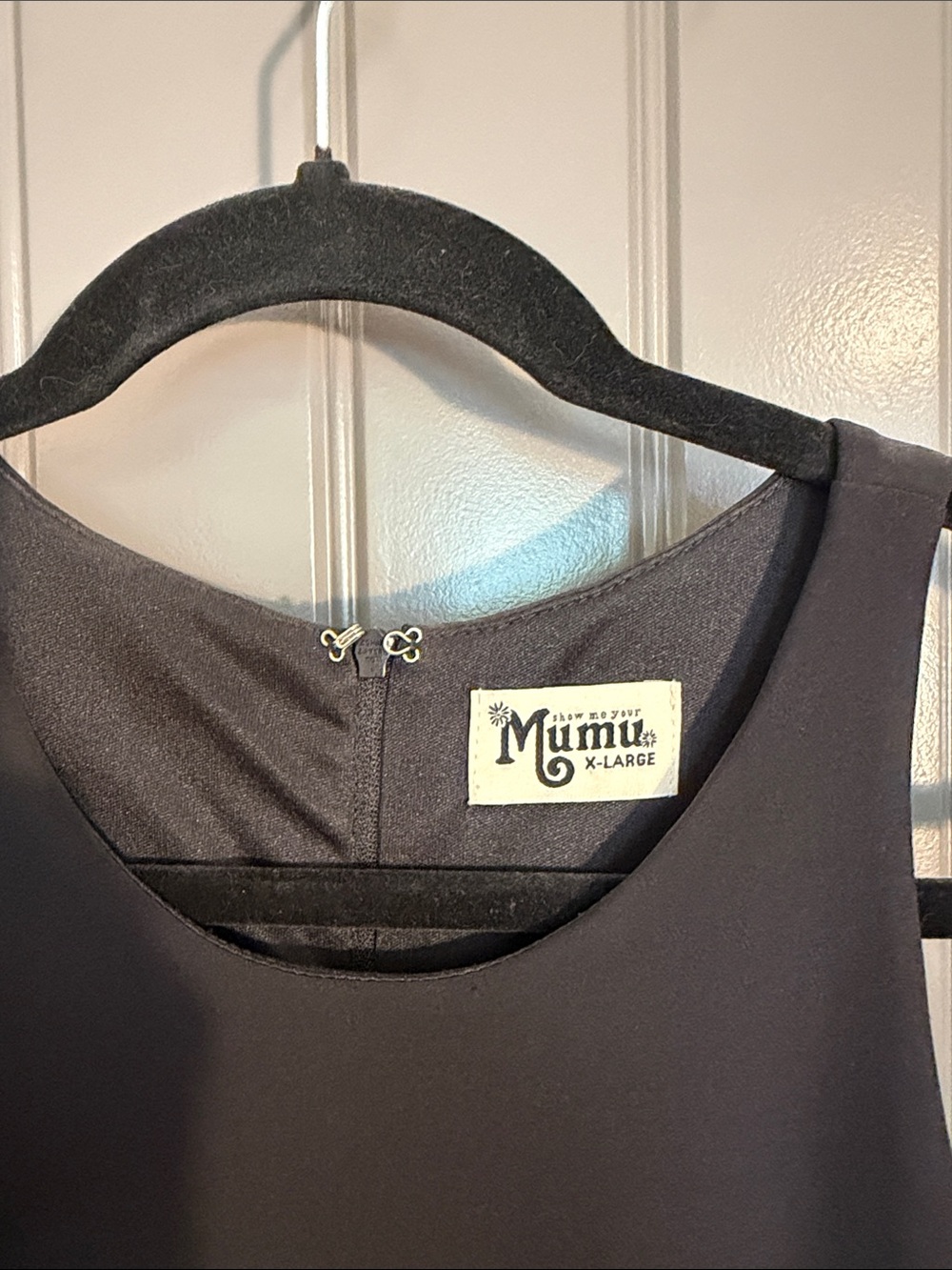Show Me Your MuMu Black Sleeveless High-Neck Maxi Dress - Picture 2 of 4